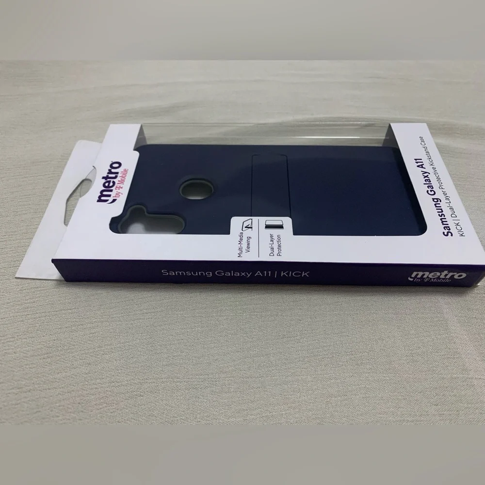 Samsung Galaxy A11 KICK | Dual-Layer Protective Kickstand Case Metro by T-Mobile